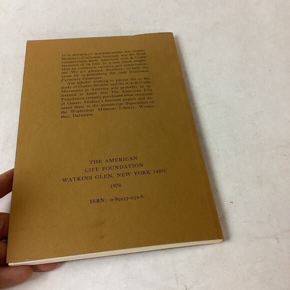 1981 Limbert’s Arts Crafts Furniture Catalog & Craftsman Furniture Catalog 1978 - Picture 14 of 14